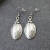 Oval drop Earrings