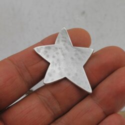 Star Ring 40*40 mm, Antique Silver