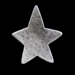 Star Ring 40*40 mm, Antique Silver