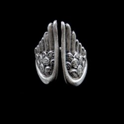 Crystalogy Flügel Ring Statement Engel Wings 925er Sterling Silber beschichtet