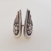 Crystalogy Flügel Ring Statement Engel Wings 925er Sterling Silber beschichtet