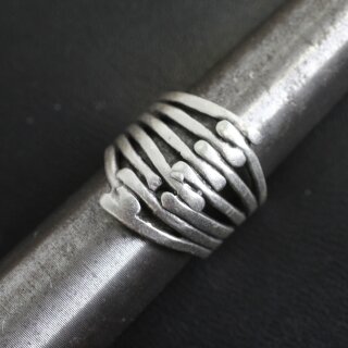 Verschrnkte Finger Ring, 1,95x2,0 cm