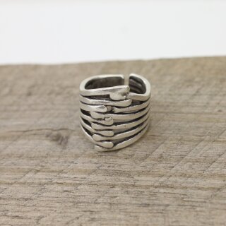 Verschrnkte Finger Ring, 1,95x2,0 cm