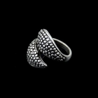 Bltter, genoppt, Ring, 2,2 cm