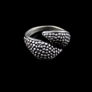 Bltter, genoppt, Ring, 2,2 cm