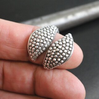 Bltter, genoppt, Ring, 2,2 cm