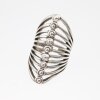 Genoppter und Gerillter Ring, 4,0 cm