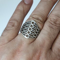 Floraler Ornament Ring