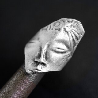 Antique face Ring, 3,2 cm