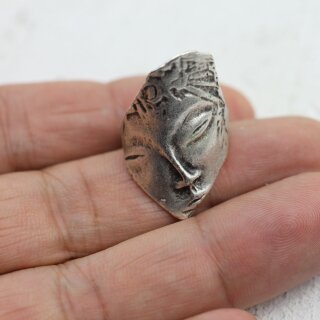 Antikes Gesicht Ring, 3,2 cm