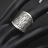 Basket Ring Ethno Vintage Antik Silber Optik Damenring