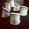 Basket Ring Ethno Vintage Antik Silber Optik Damenring