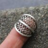 fish trap Ring, 2,3 cm