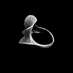 Gingko Ring, 2,3 cm