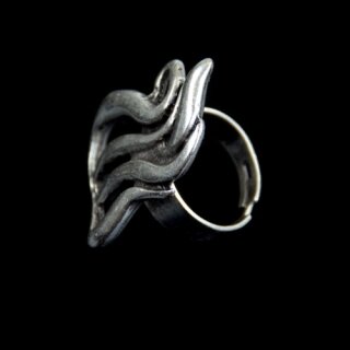 Flammen Ring, 3,5x2,66 cm