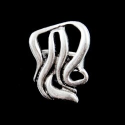 Flammen Ring, 3,5x2,66 cm