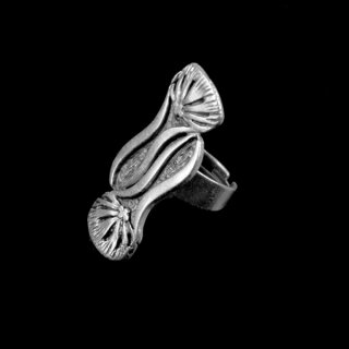 Blumen Ring, 4x1,4 cm