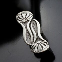 Blumen Ring, 4x1,4 cm