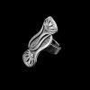 Blumen Ring, 4x1,4 cm