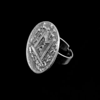 Antik Look Design Ring  3,2 cm