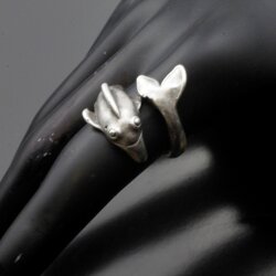 Dolphin ring, 2,5 cm