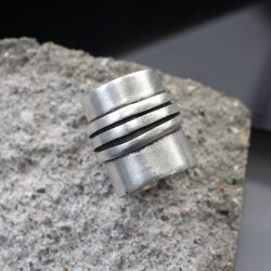 Brutalist Wide Spinner Ring