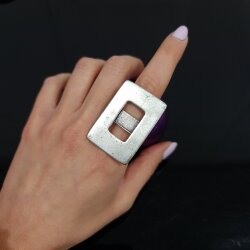 buckle ring, 4,4x3 cm