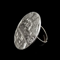 Antique Look Design ring, 3,4 cm