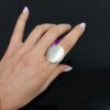 round ring, fluted, 2,5 cm