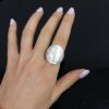 round ring, fluted, 2,5 cm