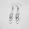 Spiral Earrings, oval 5,5x1,6 cm