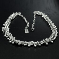 Filigrane Necklace Noble, Classy style with little drop elements