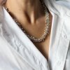 Filigrane Necklace Noble, Classy style with little drop elements