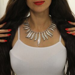 Blätter Kette Statement Gothic Mittelalter