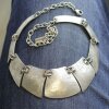 Armor chain Necklace Statement Gothic Bohemian Medieval