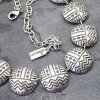 Necklace with Ethno Look metal elements, Maritime