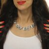 Flourish Necklace Statement Gothic Bohemian Medieval