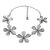 Flower stylish Necklace Statement Gothic Bohemian Medieval