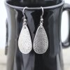 Drop Earrings with Fancywork, ornaments