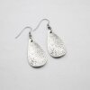 Drop Earrings with Fancywork, ornaments