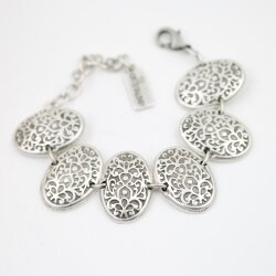 Boho Bracelet, Oriental Look, Flower Fancywork, ornament