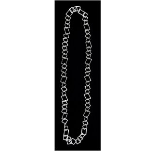 XL Statement Design necklace, square