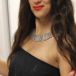 ancient necklace, middle age style necklace