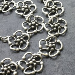 Flower Necklace Statement Gothic Bohemian Medieval