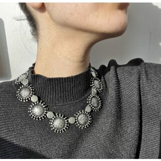 Sun Necklace Statement Gothic Bohemian Medieval