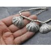 Maritime shell necklace, 3,5x3,5 cm per element