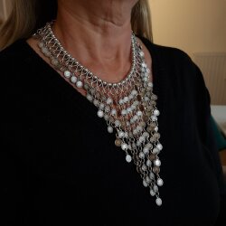 Boho necklace, decollete charmer, Sexy style