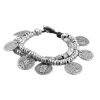 Charm Bracelet, Oriental Look, double-rowed