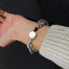 Bettelarmband, Oriental Look, zweireihig