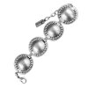 Noble, Classy Bracelet with round metal elements